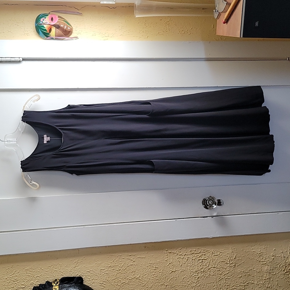 J. Jill Black Sundress with pockets
